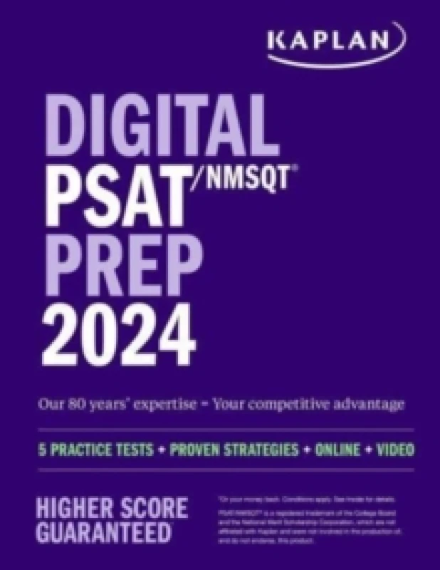 Image of Digital PSAT/NMSQT Prep 2024 with 1 Full Length Practice Test, Practice Questions, and Quizzes Paperback / softback