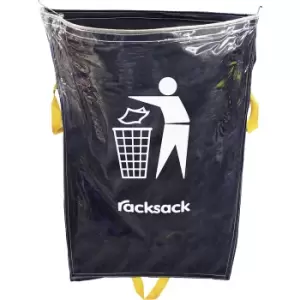 Image of Racksack , capacity 160 l, residual waste symbol, blue/transparent, pack of 5