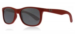 Image of Ray-Ban Junior RJ9062S Sunglasses Red 70156G 48mm