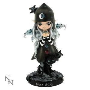 Image of Black Stars Fairy Figurine
