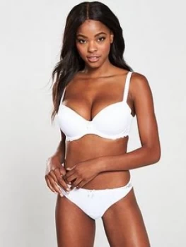 Image of Pour Moi Eden Padded Bra - White, Size 32Dd, Women