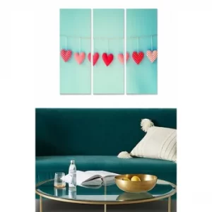 Image of MDF244651840 Multicolor Decorative MDF Painting (3 Pieces)