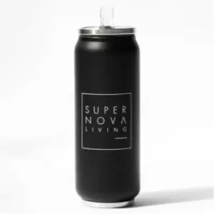 Image of Supernova Living Can - Black Gloss Holds 350ml - Single - 701914