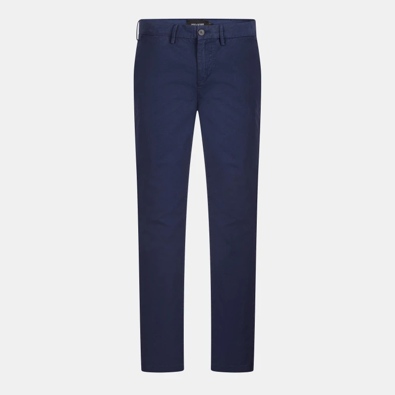 Image of Lyle and Scott Anfield Chinos - Blue Blue 30 S