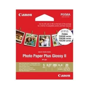 Image of Canon Photo Paper Plus PP-201 3.5x3.5" Pack of 20 2311B070