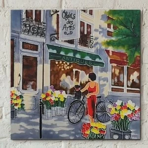 Image of Tile 8x8 Objets d'Arts By B Heighton Wall Art