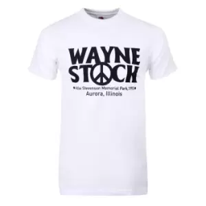 Image of Grindstore Mens Wayne Stock T Shirt (M) (White)