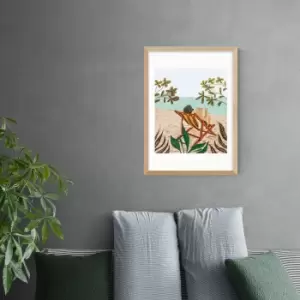 Image of East End Prints Vacay Book Club Print MultiColoured