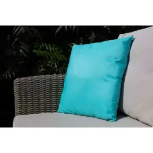 Image of Katie Blake Showerproof Scatter Cushion - Aqua