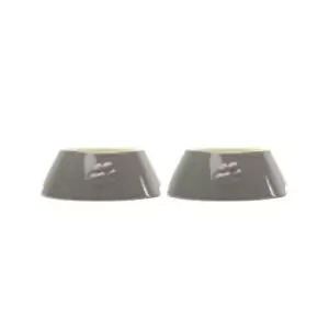 Image of Scruffs Set of 2 Long Eared Dog Bowls Grey