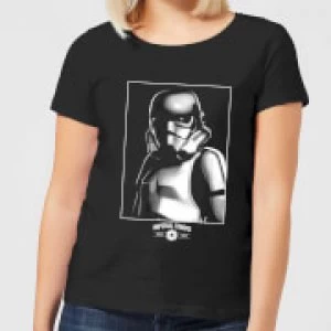 Image of Star Wars Imperial Troops Womens T-Shirt - Black - S