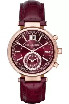 Image of Ladies Michael Kors Sawyer Chronograph Watch MK2426