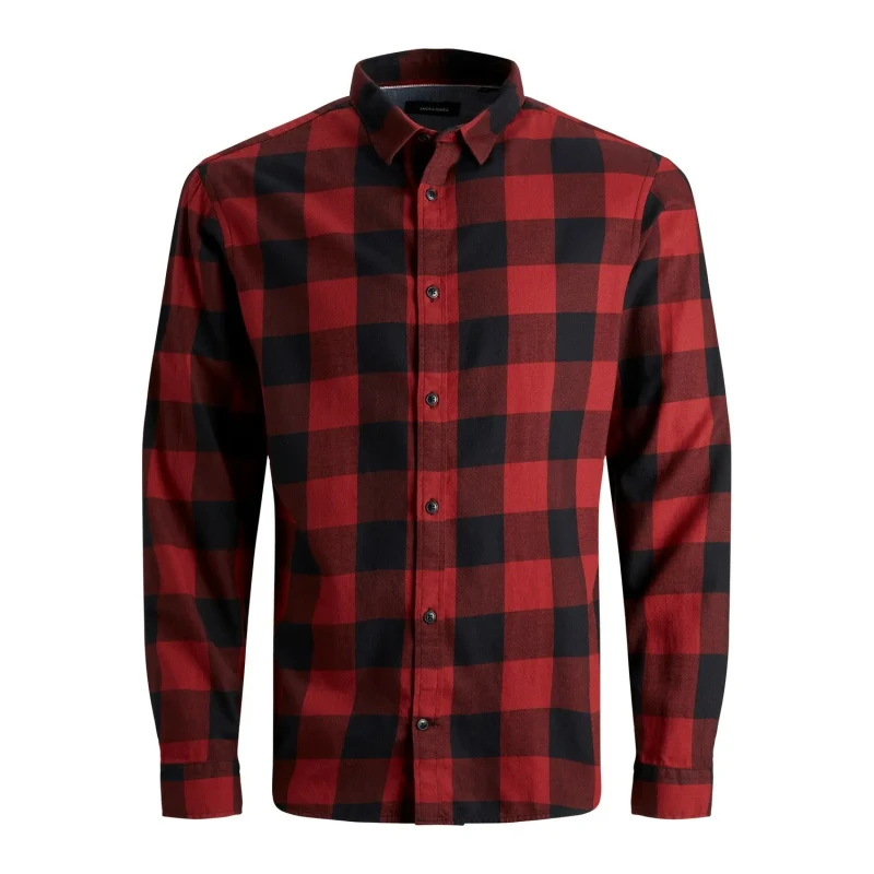 Image of jack & jones Shirt Jack & Jones Egingham Twill Rouge Male 2XL
