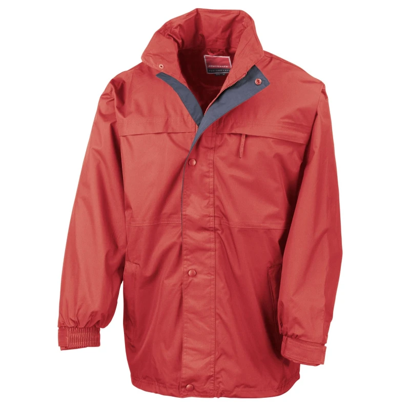 Image of Result Result Men Midweight Multi-Functional Jacket in Red Size: X-Small Red XS Male 5063527364197