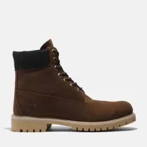 Image of Timberland Premium 6" Boot For Men In Brown, Size 6.5