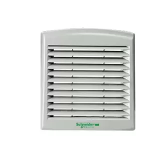 Image of Schneider Electric Grey Vent Grille, 316 x 18 x 316mm