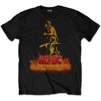 Image of AC/DC - Bonfire Unisex XXX-Large T-Shirt - Black