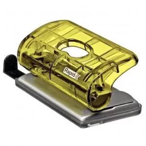 Image of Rapid Colour’Ice Mini Hole Punch FC5 Yellow