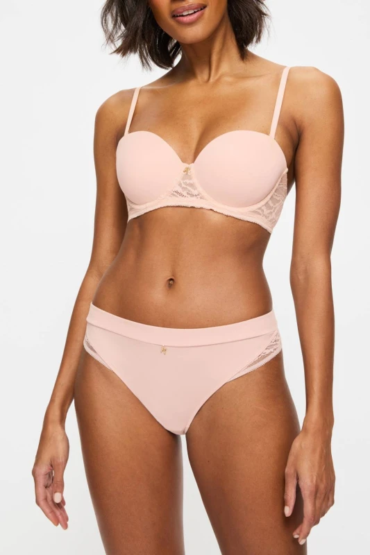 Image of KBX Womens Charlotte Brazilian in Pale Pink Size: 16 Pale Pink Female 16