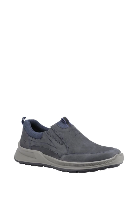 Image of Hush Puppies Hush Puppies Men 'Arthur' Slip On Summer in Navy Size: 7 Navy 7 Male 5063294007709