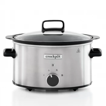Image of Crockpot CSC085 3.5L Sizzle and Stew Slow Cooker Pot