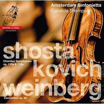 Image of Amsterdam Sinfonietta - Shostakovich: Chamber Symphonies, Op. 110a & 118a/... CD