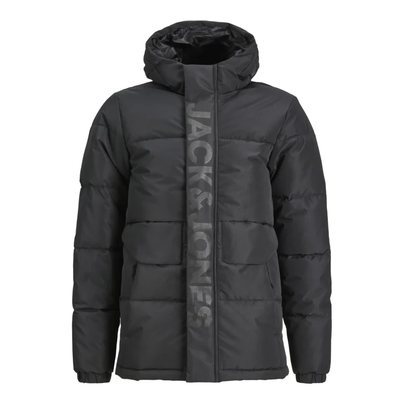 Image of jack & jones Kid's Puffer Jacket Jack & Jones Speed Noir Male 8 ans