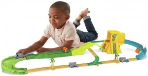 Image of Fisher Price Thomas Friends TrackMaster Turbo Jungle Set