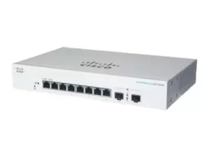 Image of Cisco Business 220 Series CBS220-8T-E-2G - Switch - 10 Ports - Smart - Rack Mountable