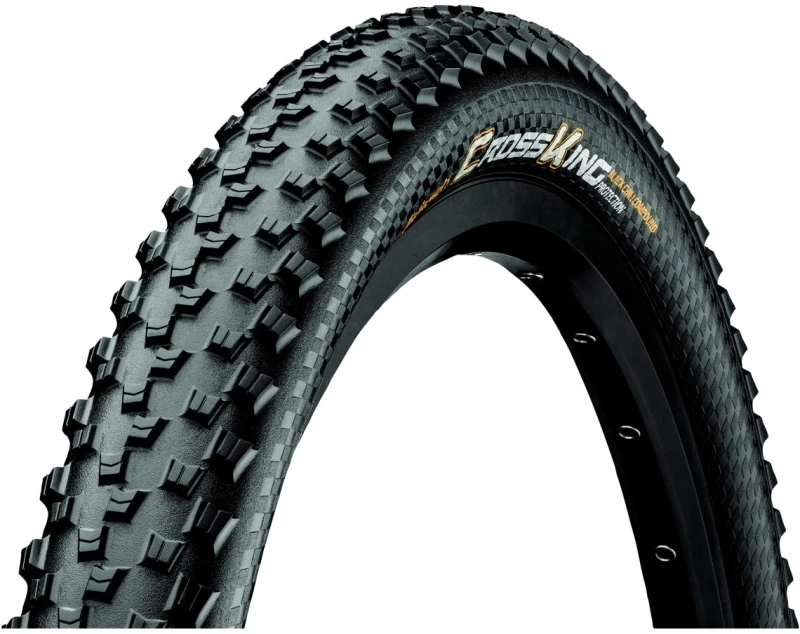 Image of Continental Cross King Protection Tyre Foldable Blackchili Compound 27.5X2.30 BLACK/BLACK - Cycles UK