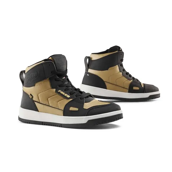 Image of Falco Harlem Lady Shoes Black Gold Size 36