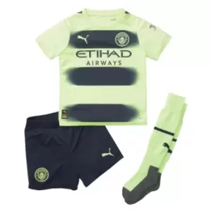 Image of 2022-2023 Man City Third Mini Kit
