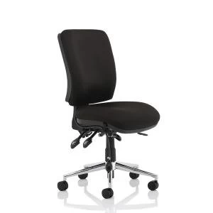 Image of Sonix Chiro Medium Back No Arms Black Ref OP000247