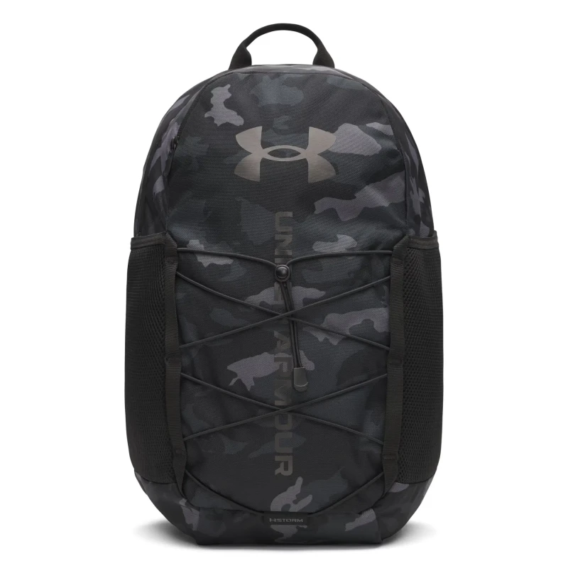 Image of Under Armour 26L Hustle Sport 6.0 Backpack Black/Metallic Black One Size