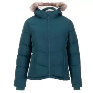 Image of SoulCal 2 Zip Bubble Jacket Ladies - Green
