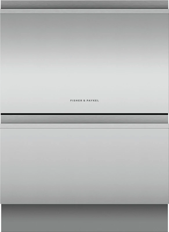 Image of Fisher & Paykel Series 9 Double DishDrawer DD60D4HNX9 WiFi Connected Fully Integrated Full Size Dishwasher - Stainless Steel Control Panel - E Rated