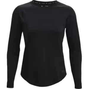 Image of Under Armour Rush Long Sleeve Top Womens - Black