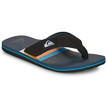 Image of Quiksilver MOLOKAI LAYBACK YOUTH boys's Childrens Flip flops / Sandals in Blue kid,4,4.5,5,10 kid,12 kid,13 kid,1 kid,2 kid,2.5 kid
