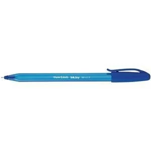 Image of Original Paper Mate InkJoy 100 Ballpoint Pen Blue Pack of 50 Pens