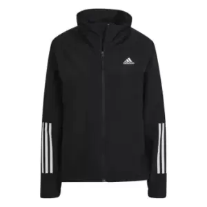 Image of adidas Hooded Tracksuit Top Womens - Black