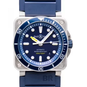 Image of Instruments BR 03-92 Diver Blue Mens Watch