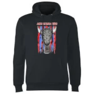 Image of American Gods Skull Flag Hoodie - Black - M