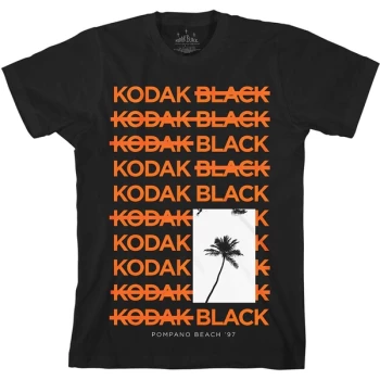 Image of Kodak Black - Palm Unisex Small T-Shirt - Black