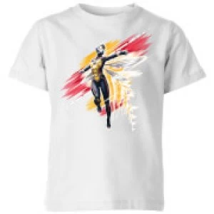 Image of Ant-Man And The Wasp Brushed Kids T-Shirt - White - 5-6 Years