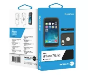 Image of Mobilis 018036 mobile phone case 11.9cm (4.7") Border Black