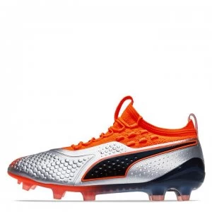 Image of Puma One 1 FG Fboot - Silver
