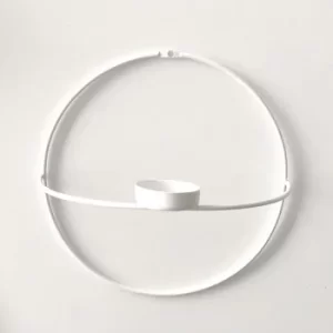 Image of WR017 White Decorative Metal Wall Accessory