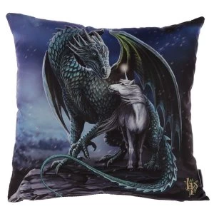 Image of Lisa Parker Protector of Magic Dragon & Unicorn Cushion
