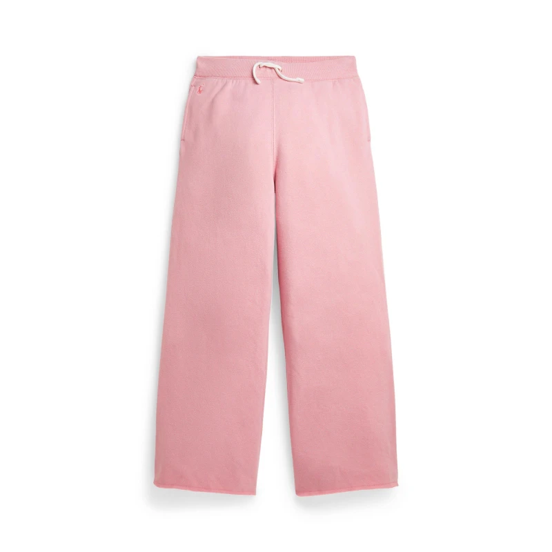 Image of Polo Ralph Lauren Wide Leg Joggers Juniors - Pink Pink 4 - 5 Years