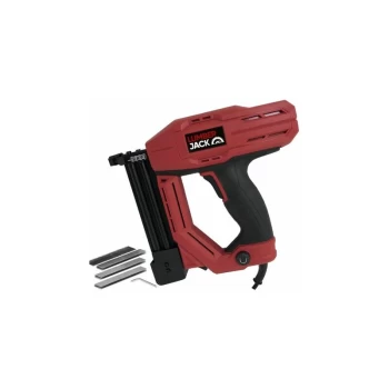 Image of Lumberjack - 2 in 1 Nail & Staple Gun Electric Heavy Duty Stapler and Nailer Tacker